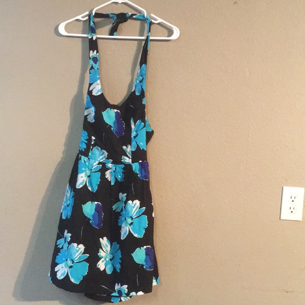 Blue Black Aeropostale Size SP Midi Dress With Tag